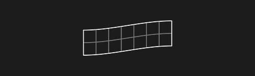 Wave Right M1 brush stroke preview from Lettering Grids for Procreate