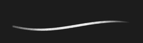 Heavy Line brush stroke preview from Pencil Pro for Procreate