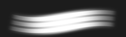Radiant Edge brush stroke preview from Neon Nights for Procreate