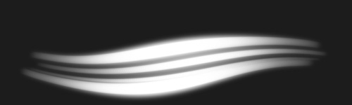Highway Burst brush stroke preview from Neon Nights for Procreate