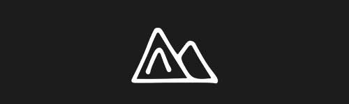 Mountain 2 brush stroke preview from Doodle Stamps Vol.3 for Procreate