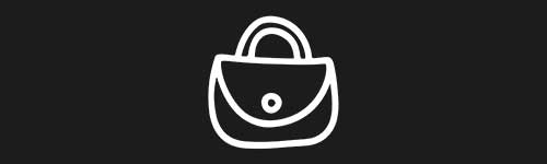 Purse 3 brush stroke preview from Doodle Stamps Vol.3 for Procreate