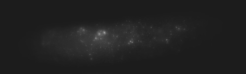 Astral Sky brush stroke preview from Space Textures for Procreate