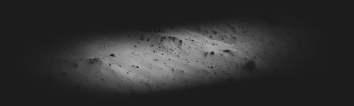 Desert Planet brush stroke preview from Space Textures for Procreate