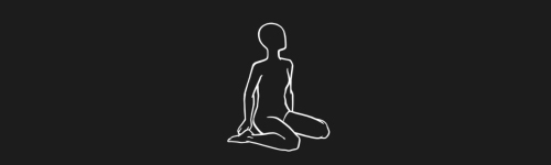 Relaxed Sitting Left Clean brush stroke preview from Women Poses for Procreate