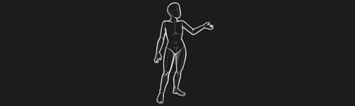 Speaking Pose Left brush stroke preview from Women Poses for Procreate