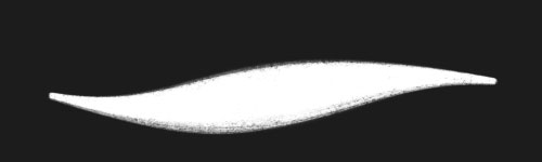 Glided Wash brush stroke preview from Vintage Inkset for Procreate