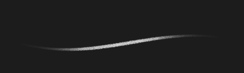 Gritty Graphite brush stroke preview from Ink&Shade for Procreate