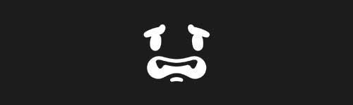 Frightened Yell brush stroke preview from Cartoon Emotions for Procreate