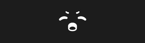 Astonished Gasp brush stroke preview from Cartoon Emotions for Procreate
