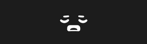 Sad Grimace brush stroke preview from Cartoon Emotions for Procreate