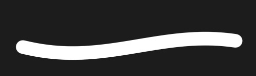 Strong Trace brush stroke preview from Heartside Brushes for Procreate