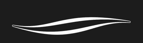 Colored Lettering brush stroke preview from Double Outlines for Procreate