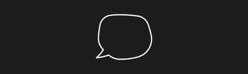 Speech 15 brush stroke preview from Comic Bubbles for Procreate