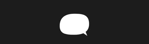 Negative 3 brush stroke preview from Comic Bubbles for Procreate