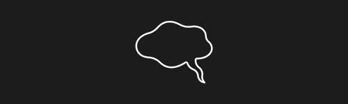 Eerie 1 brush stroke preview from Comic Bubbles for Procreate