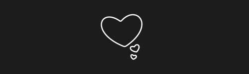 Heart 7 brush stroke preview from Comic Bubbles for Procreate