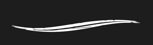 Gentle Scuff brush stroke preview from Velvet Oils for Procreate