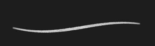 Arcane Trace brush stroke preview from Mystic Reverie for Procreate