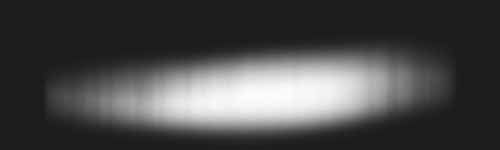 Shifting Whisper brush stroke preview from Nebulous Aurora for Procreate