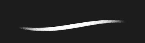 Stable Outlines brush stroke preview from Artistic Sketch for Procreate