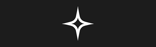 Star 8 brush stroke preview from Gleaming Sparkles for Procreate