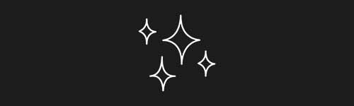 Star 34 brush stroke preview from Gleaming Sparkles for Procreate