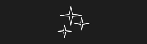 Star 39 brush stroke preview from Gleaming Sparkles for Procreate