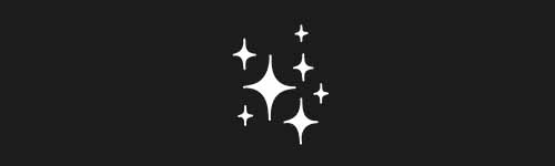 Star 40 brush stroke preview from Gleaming Sparkles for Procreate