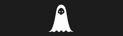 Ghost 8 brush stroke preview from Halloween Elements for Procreate