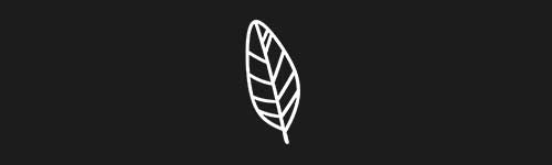 Leaf 1 brush stroke preview from Halloween Elements for Procreate