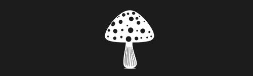 Mushroom 1 brush stroke preview from Halloween Elements for Procreate