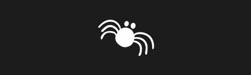 Spider 2 brush stroke preview from Halloween Elements for Procreate