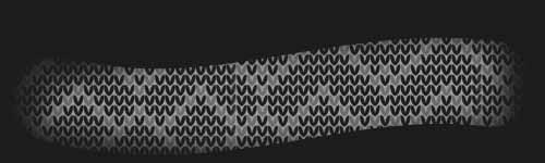 Zigzag Grid brush stroke preview from Knitting Textures for Procreate