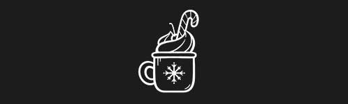 Cozy Mug brush stroke preview from Christmas Magic for Procreate