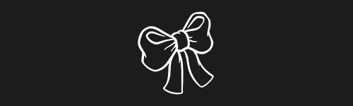 Gift Bow brush stroke preview from Christmas Magic for Procreate