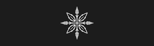Twinkling Snowflake brush stroke preview from Christmas Magic for Procreate