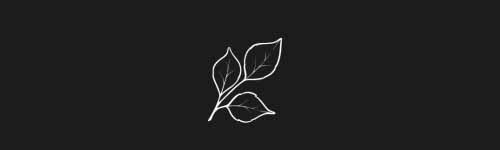 Basic Leaves brush stroke preview from Botanical Stamps for Procreate