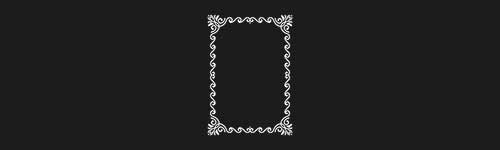 Frame 6 brush stroke preview from Decor Frames for Procreate