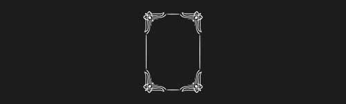 Frame 14 brush stroke preview from Decor Frames for Procreate