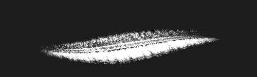 Striped Flow brush stroke preview from Ink Essence for Procreate