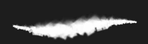 Wet Flow brush stroke preview from Ink Essence for Procreate