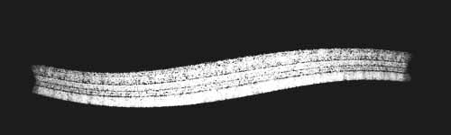 Moonlit Echo brush stroke preview from Leaf Voyage for Procreate