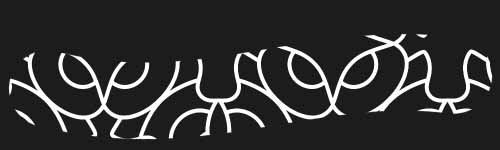 Rogue Vines brush stroke preview from Boundless Patterns for Procreate