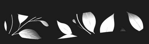 Silver Sprout brush stroke preview from Boundless Patterns for Procreate