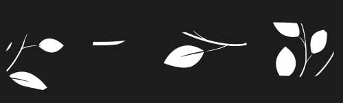 Herbal Insignia brush stroke preview from Boundless Patterns for Procreate