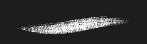 Gilded Stroke brush stroke preview from Lush Oils for Procreate