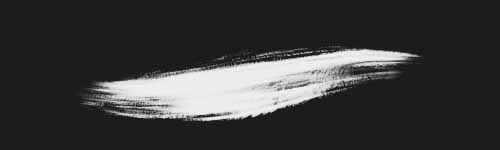 Shadow Glaze brush stroke preview from Lush Oils for Procreate
