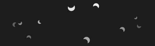 Moon Glimmer brush stroke preview from Glitter Bits for Procreate