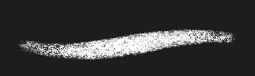Magic Sweep brush stroke preview from Crayon Kingdom for Procreate